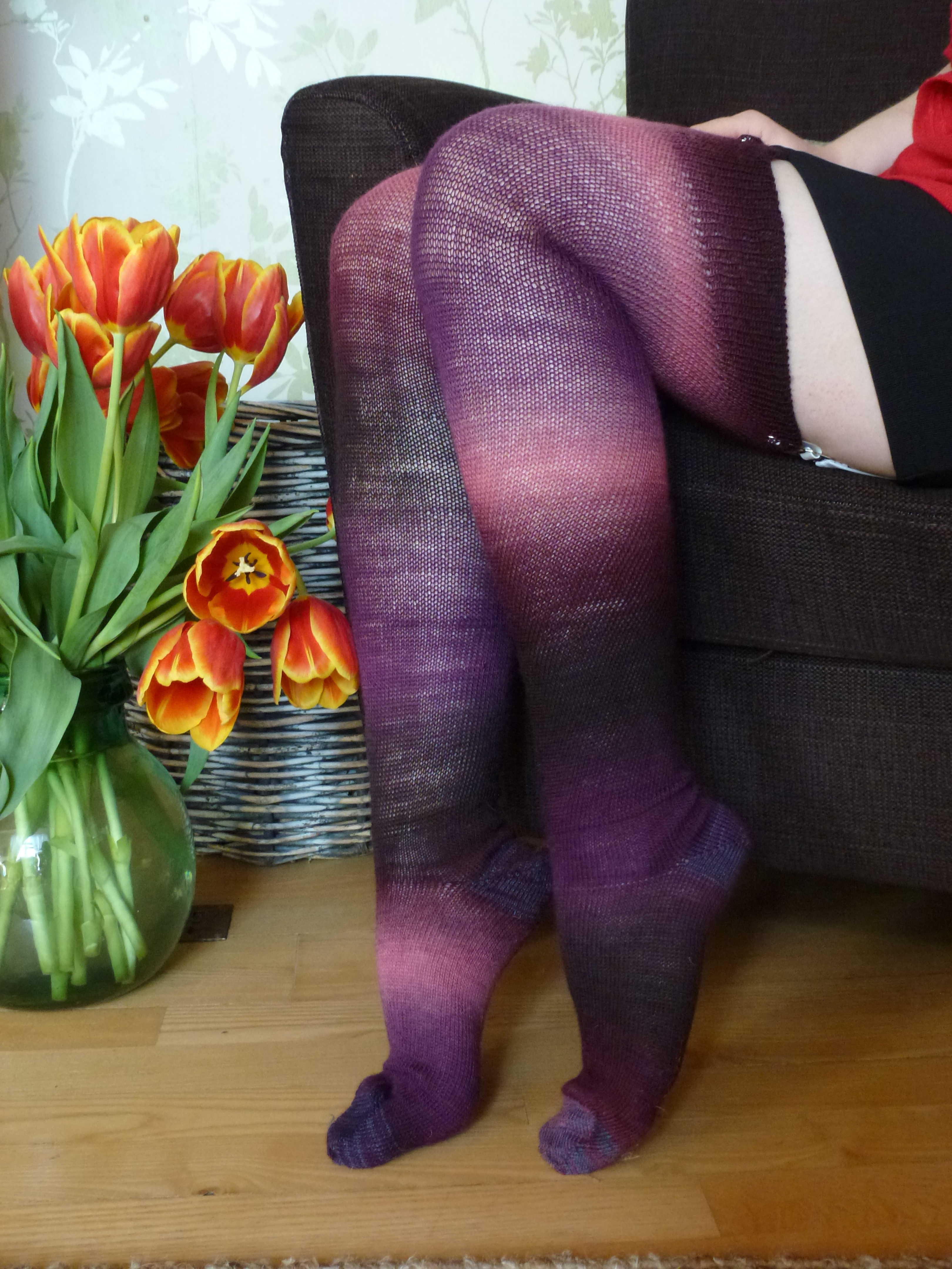 Steampunk Knee Socks Stockings Long Socks_Leggings_5.jpg